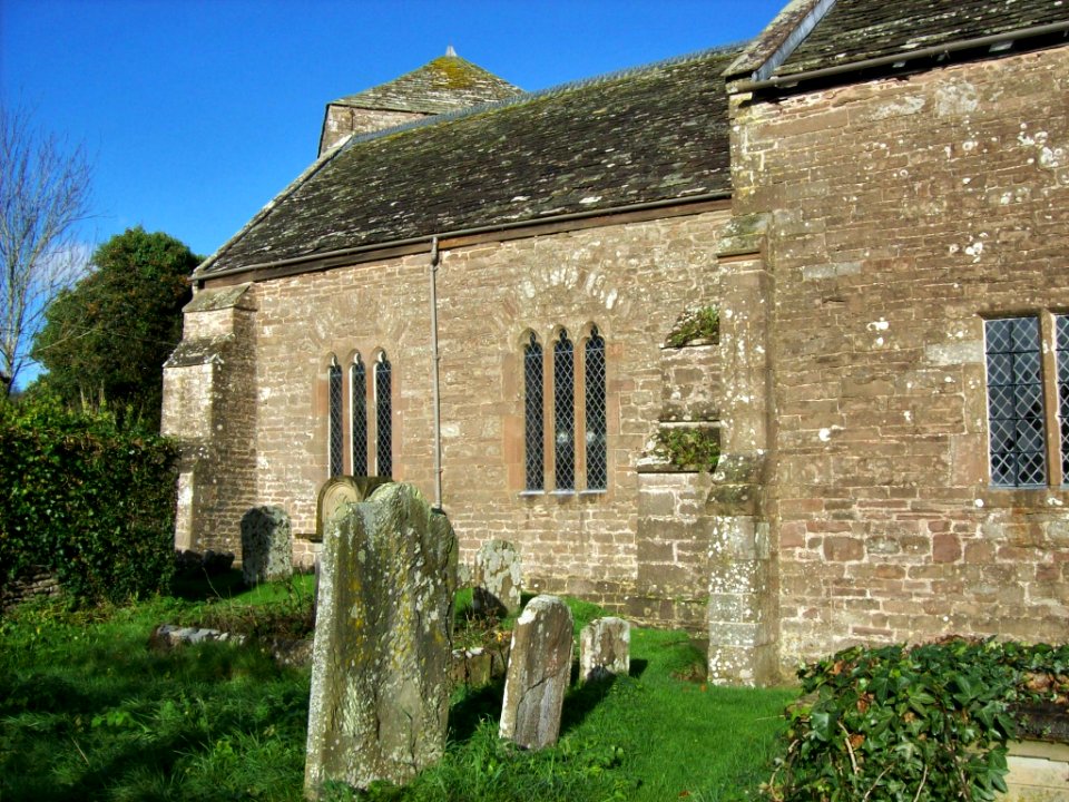 St Michael, Garway, south wall