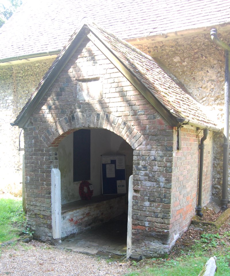 St Mary Magdalene's Church, West Tisted (NHLE Code 1351153) (July 2019) (Entrance Porch)