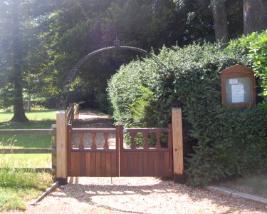 St Mary Magdalene's Church, West Tisted (NHLE Code 1351153) (July 2019) (Entrance Gate)