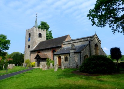 St Michael and All Angels Church, Church Lane, Pirbright (May 2014) (8)