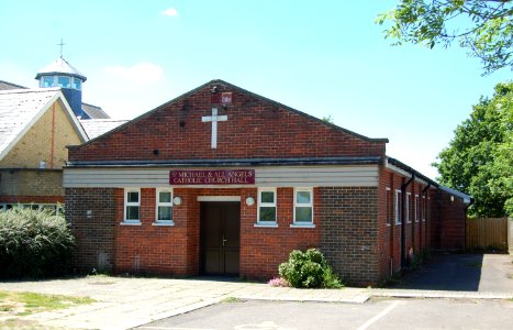 St Michael and All Angels Church, Dunsbury Way, Leigh Park (May 2019) (Church Hall)
