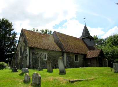 St Nicholas' Church, Church Hill, Pyrford (June 2015) (2)