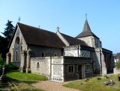St Michael's Church, Old London Road, Mickleham (NHLE Code 1028835) (July 2013) (1)