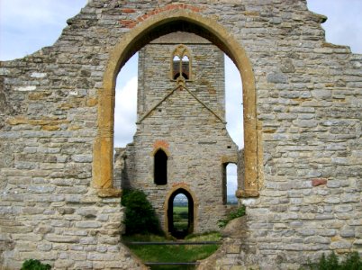 St Michael, Burrow Mump- view through E window
