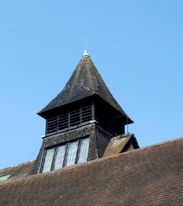 St Nicholas' Church, Battenburg Avenue, Hilsea (March 2019) (Spirelet)