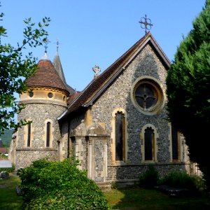 St Michael's Church, Old London Road, Mickleham (NHLE Code 1028835) (July 2013) (12)