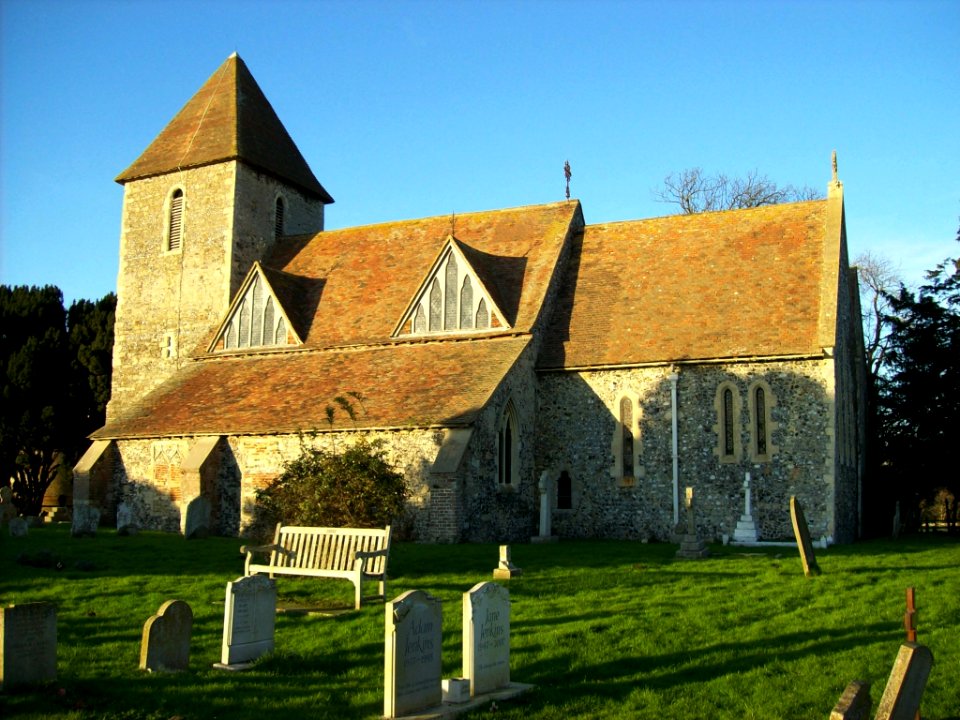 St Mildred, Preston from South