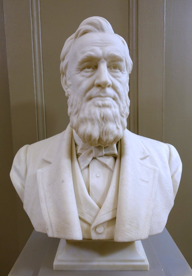 Spencer Fullerton Baird by William Couper (1853-1942), c. 1880 - National Museum of Natural History, United States - DSC00370
