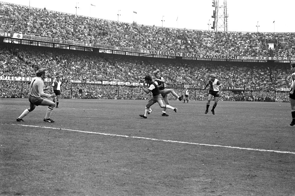Spelmoment door de overwinning is Feyenoord kampioen, Bestanddeelnr 924-6240
