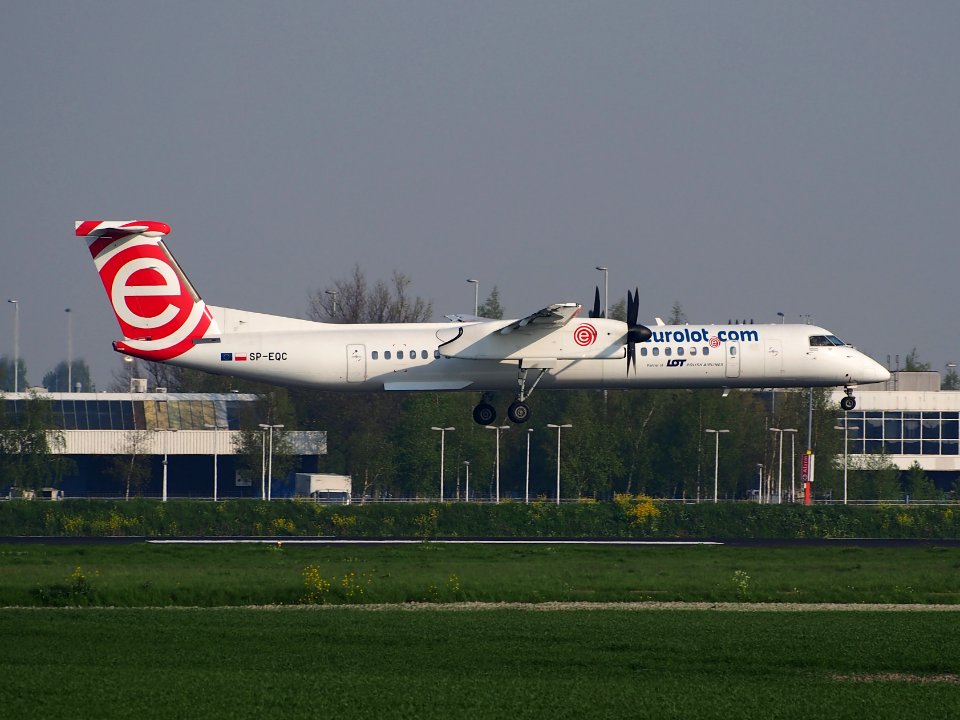 SP-EQC landing at Schiphol (AMS - EHAM), The Netherlands, pic3