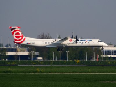 SP-EQC landing at Schiphol (AMS - EHAM), The Netherlands, pic3
