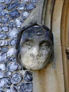 St Michael's Church, Old London Road, Mickleham (NHLE Code 1028835) (July 2013) (Carved Corbel)