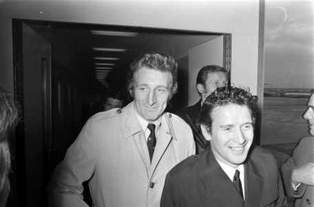 Spelers Tommy Gemmell (l) en Willie Wallace, Bestanddeelnr 924-3383