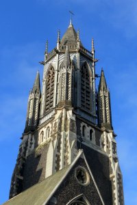 Spire of St Paul's Church, West Street, Brighton (November 2011)