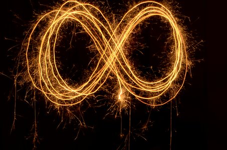 Long exposition night movement