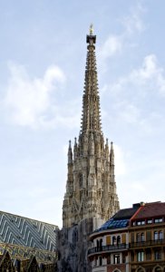 Spire Cathedral St Stephen Vienna Wien Steffl 1