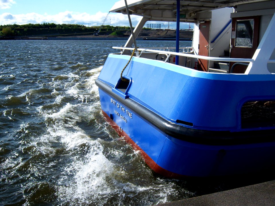 Spirit of the Tyne, Shields Ferry south terminal, 11 May 2009 (1)
