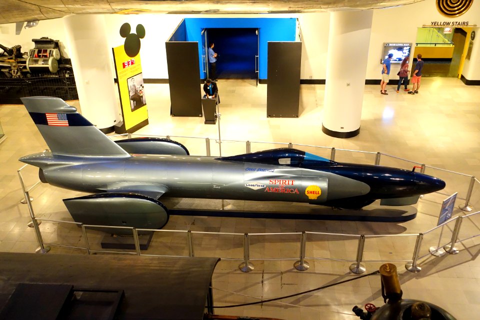 Spirit of America, automobile, c. 1963 - Museum of Science and Industry (Chicago) - DSC06309
