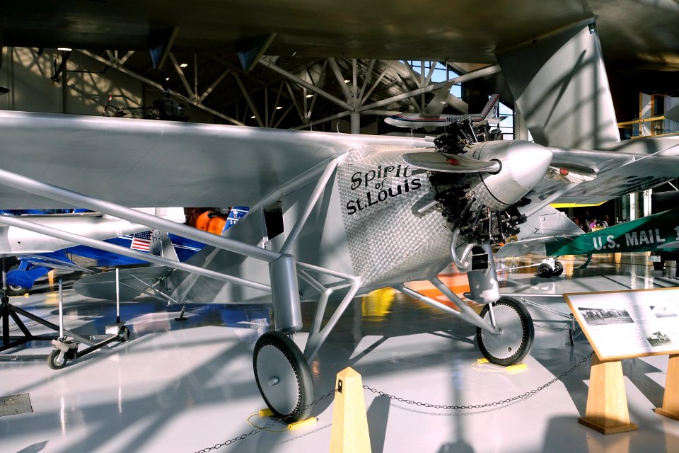 Spirit of St. Louis (replica), Ryan NYP - Evergreen Aviation & Space Museum - McMinnville, Oregon - DSC00509