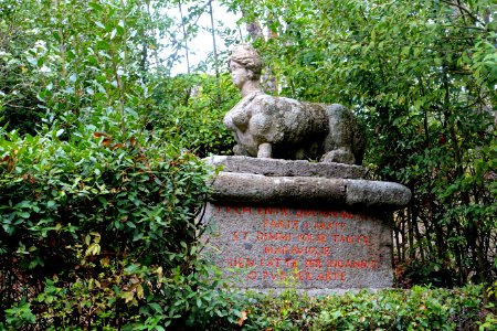 Sphinx, 2 of 2, Parco dei Mostri - Bomarzo, Italy - DSC02420