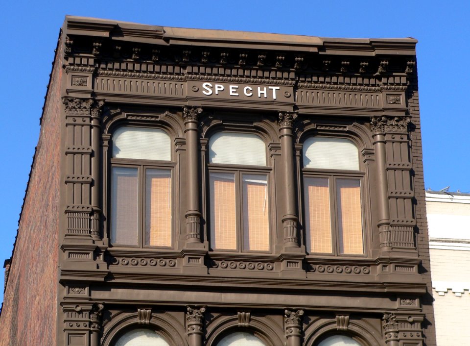 Specht building (Omaha) upper S side 1