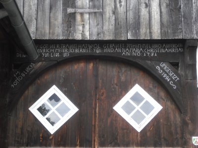 Spexard - Spexarder Bauernhaus - Inschrift