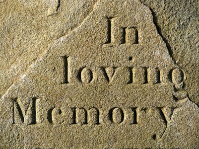 Grief bereavement tribute
