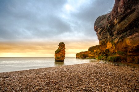 Ocean devon england photo