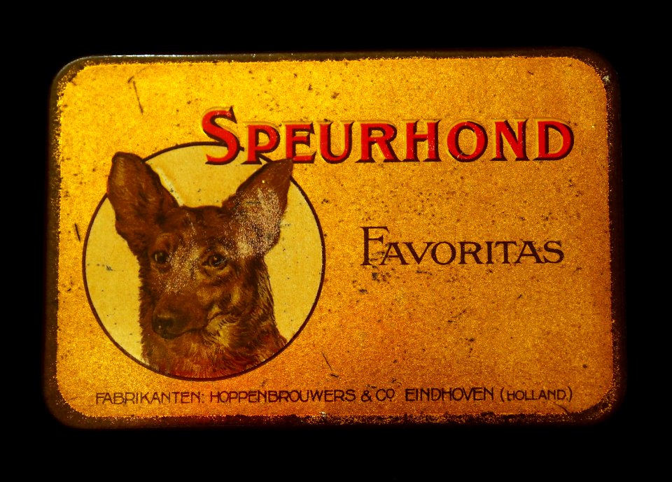 Speurhond Favoritas sigaren blikje, foto 1