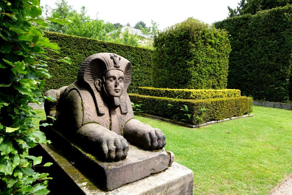 Sphinx - Biddulph Grange Garden - Staffordshire, England - DSC09471