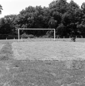 Sport, voetbalvelden, reconstructies, Bestanddeelnr 167-0674