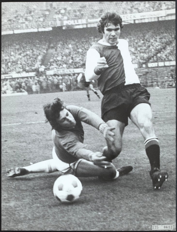Sport, voetbal, Groningen, Hanegem van, Bestanddeelnr 135-0612
