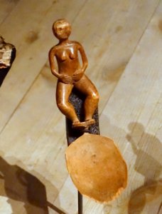 Spoon, Härjedalen, 1800-1850, wood - Nordiska museet - Stockholm, Sweden - DSC09882
