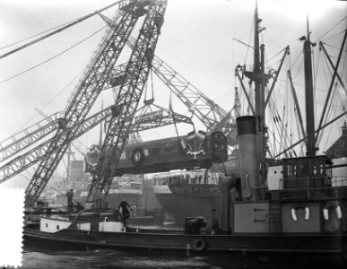 Spoorrijtuig Ss. Sumatra per Nederland naar Indonesie, Bestanddeelnr 906-9635