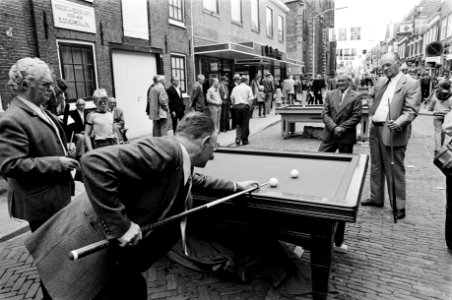 Sport, biljarten, kampioenschappen, straten, Bestanddeelnr 930-3807