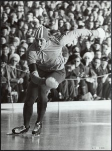 Sport, schaatsen, Bestanddeelnr 135-0806