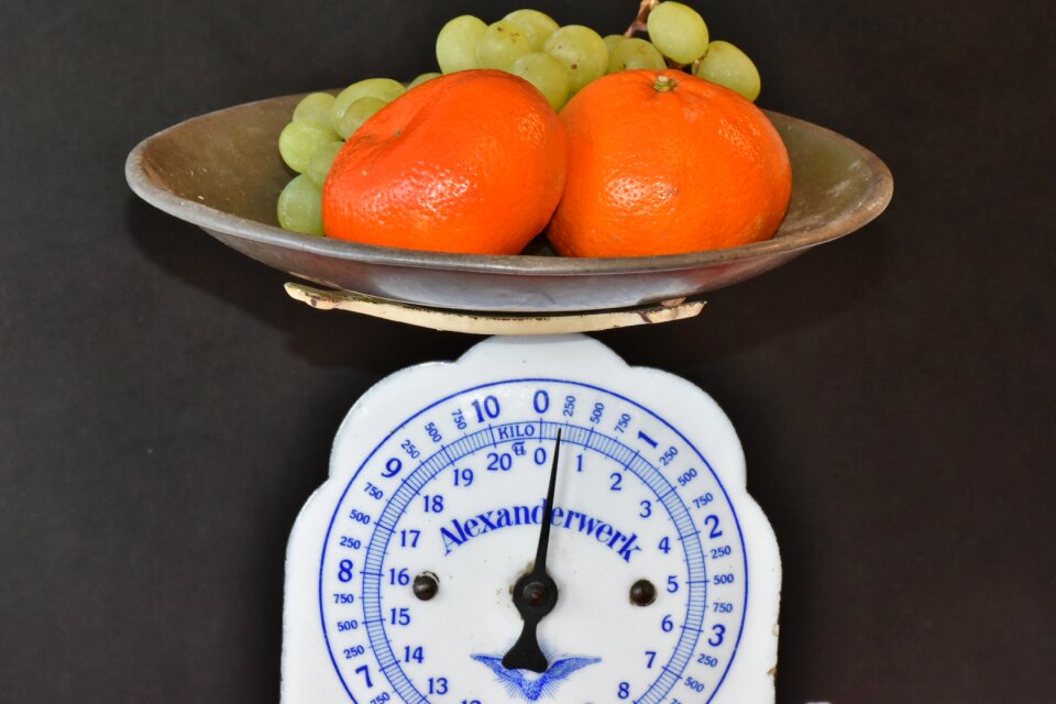Fruit tangerines grapes