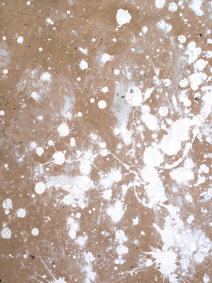 Splattered white paint 1