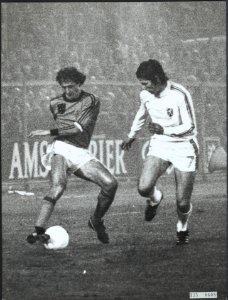 Sport, voetbal, wereldkampioenschappen, Belgie, Eycken van der Rene, Bestanddeelnr 135-0608
