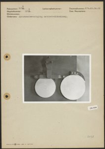 Spouwmesbevestiging bij een kabinetcirkelzaag, Bestanddeelnr 256-4404