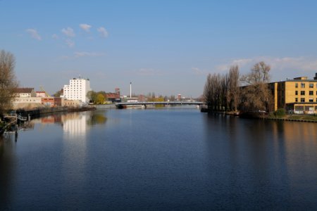 Spree from Kaisersteg Berlin-Oberschöneweide 2021-04-20 09