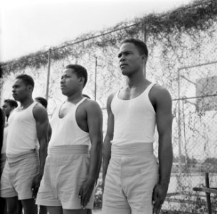 Sporten op de Politieschool in Suriname, Bestanddeelnr 252-2357