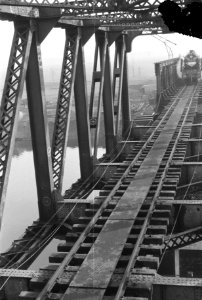 Spoorbrug bij Buggenum in gebruik genomen, Bestanddeelnr 901-1784