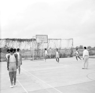Sporten op de Politieschool in Suriname, Bestanddeelnr 252-2360