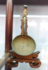 Spoon from the Nguyen dynasty, late 19th century, wood and metal - Museum of Vietnamese History - Ho Chi Minh City - DSC05966
