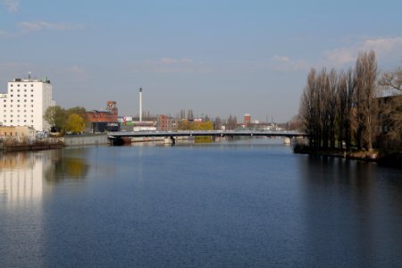 Spree from Kaisersteg Berlin-Oberschöneweide 2021-04-20 07