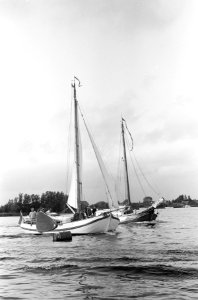 Spiegelgevecht tussen oud-Hollandse schepen West-Eindeplaat, Bestanddeelnr 914-1048