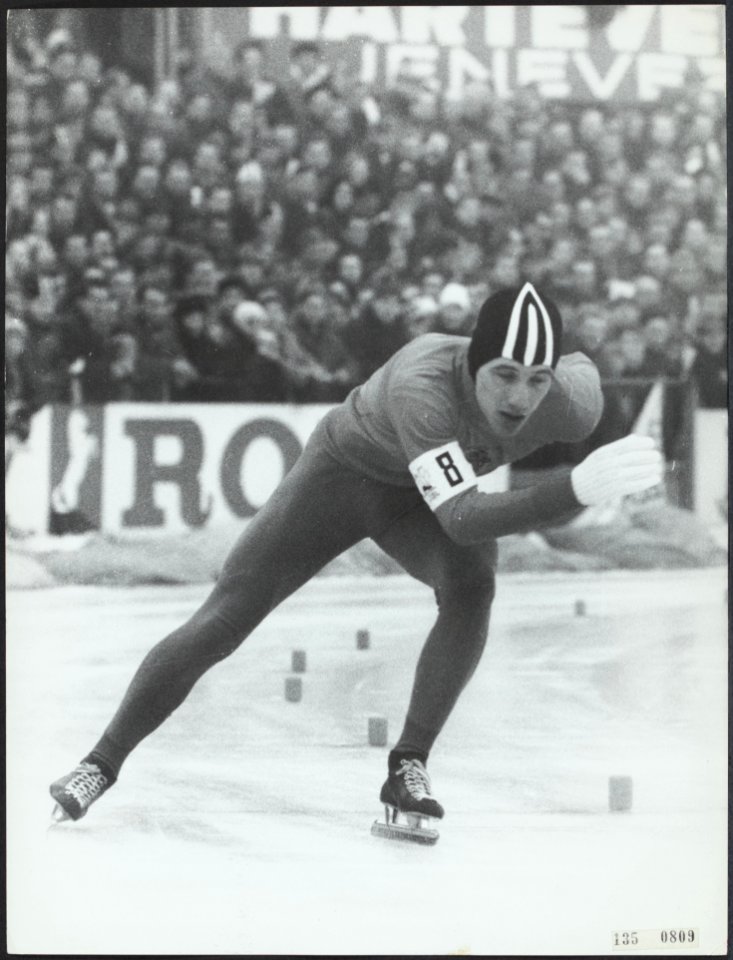 Sport, schaatsen, Bestanddeelnr 135-0809