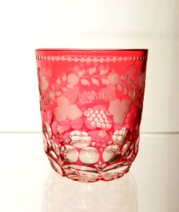 Spoonholder, Louis F. Vaupel, New England Glass Company, date unknown, engraved glass - Museum of Fine Arts, Boston - 20180922 153842