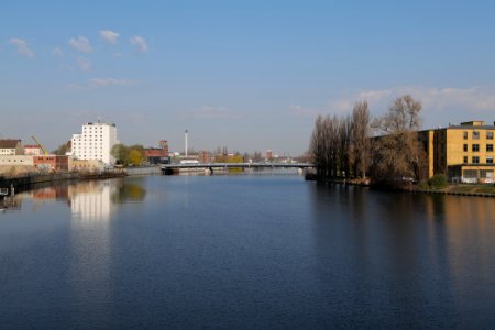 Spree from Kaisersteg Berlin-Oberschöneweide 2021-04-20 08